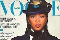 naomi campbell first french vogue cover 1988
