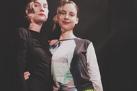 Molly Goddard SS17 womenswear backstage Dazed 5