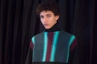 Kenzo AW15 Mens Vertical And Horizontal Striped Jumper 11