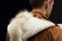 Fendi AW15 Mens Milan Wool Fur Hood 17