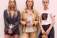 Backstage at MNZ NYFW SS17 Dazed 1