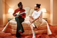 Dev Hynes Valentino Nocturne campaign BTS