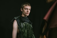 Backstage at Craig Green paris mesnwear fashion week aw20 22 21