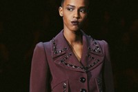 Marc Jacobs AW15 Dazed Womenswear runway blazer detail 6