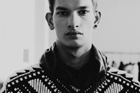Balmain SS15 Mens collections, Dazed backstage 1