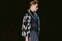 Marc Jacobs AW15 Dazed Womenswear runway fur pleats 16