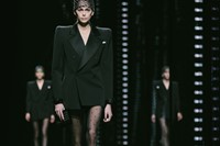 Yves Saint Laurent AW19 PFW Paris Fashion Week Kaia Gerber 14