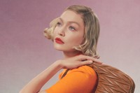 Gigi Hadid Miu Miu leather goods campaign 1