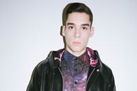 Les Benjamins AW15 Presentation Space Print Shirt Leather 4