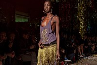Vivienne Westwood AW15, Dazed Womenswear gold skirt 9