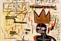Jean-Michel Basquiat, “With Strings Two” (1983) 2