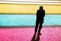 Photo-souvenirs: Daniel Buren, Copacabana Palace 1