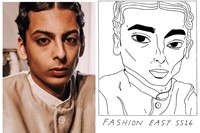 Fashion East SS16 LCM Badly Drawn Models Sean Ryan 17
