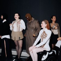 Sinead O&#39;Dwyer aw24 beauty looks hair makeup