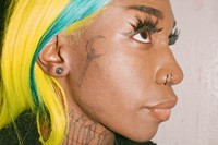 face tattoo photo photography stigma 7