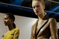 Acne Studios AW15, Womenswear, Dazed backstage, Paris 21