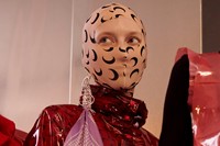 Marine Serre AW18 Paris fashion week backstage 2