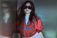 Charli xcx Saint Laurent