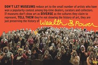 Guerrilla Girls, History of Wealth &amp; Power, 2016 5