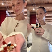 Bella Hadid supplements scam healthy nutrients