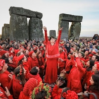 Winter solstice is marked at Stonehenge
