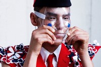 Thom Browne SS15 Mens collections, Dazed backstage 0