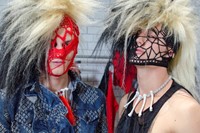 Sibling SS15 Mens collections, Dazed backstage 3