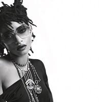 Willow Smith Chanel eyewear Karl Lagerfeld Dazed