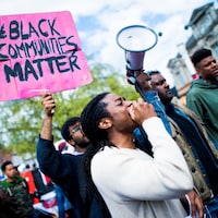 Anti-gentrification protest Reclaim Brixton in London