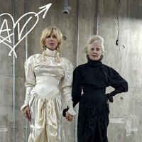 Vivienne Westwood AW22 by Juergen Teller feat. Courtney Love