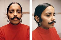Ana Mendieta, “Untitled (Facial Hair Transplants)” (1972/199 1