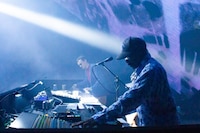 Larry Heard live at the IICON stage at Block9, Glastonbury