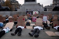 Die In AIDS World Day London 1