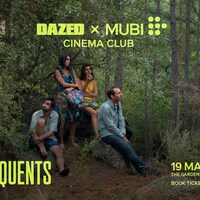 Dazed x MUBI Cinema Club The Delinquents flyer