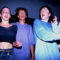 The Hacienda Club, Manchester, UK 1989.