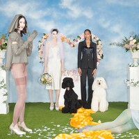 Lotta Volkova and Jean Paul Gaultier collaboration