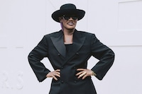 Grace Jones at Celine SS27 men’s