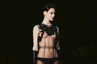 Marc Jacobs AW15 Dazed Womenswear runway transparency sheer 1
