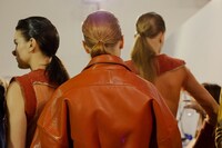 Acne Studios AW15, Womenswear, Dazed backstage, Paris 26