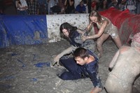 Great American Mud Wrestle LA Lotta Volkova Lily Rose Depp 10
