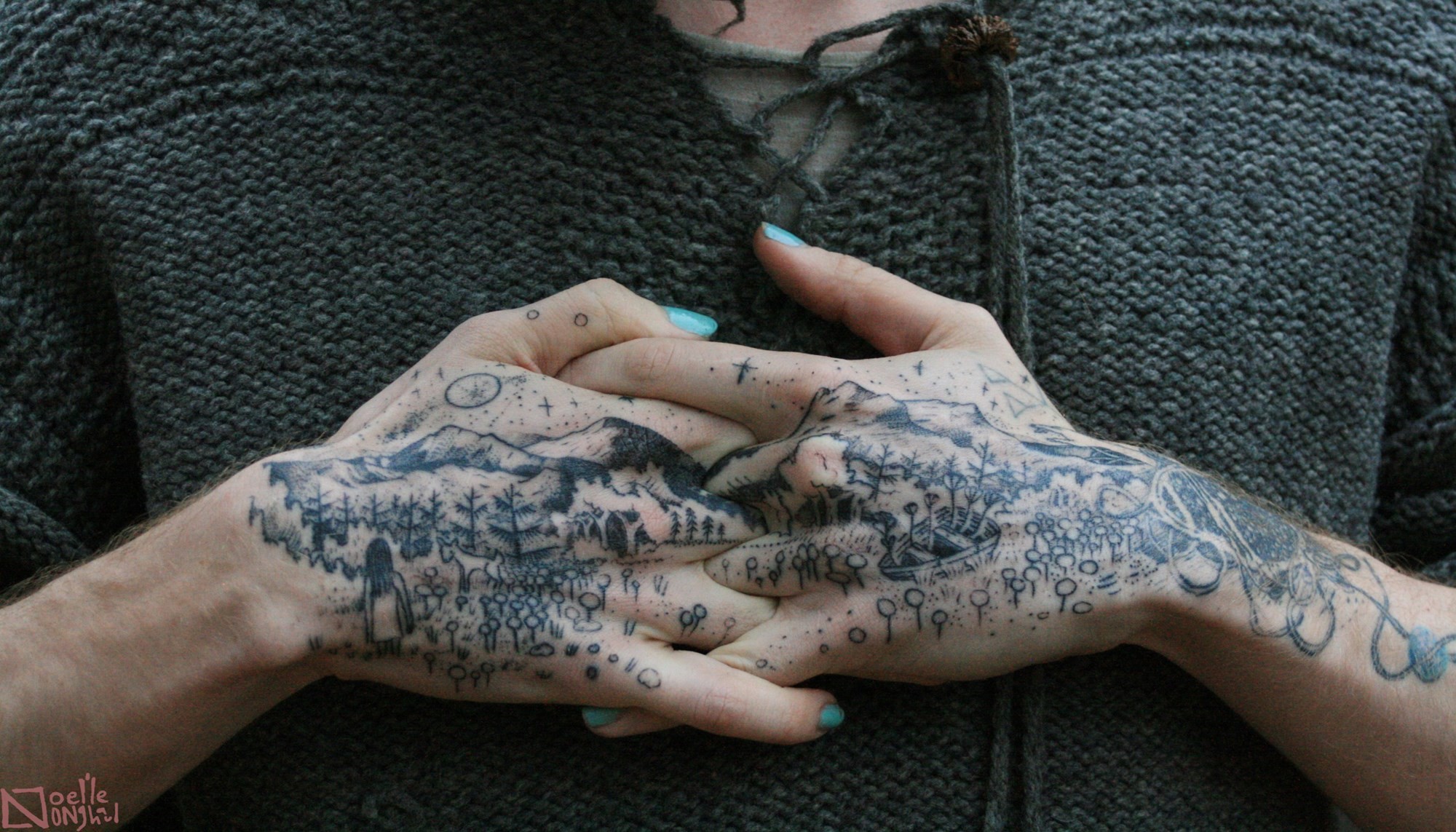 Pin by AnneMaarit on Wicca  Knuckle tattoos Hand tattoos Rune tattoo