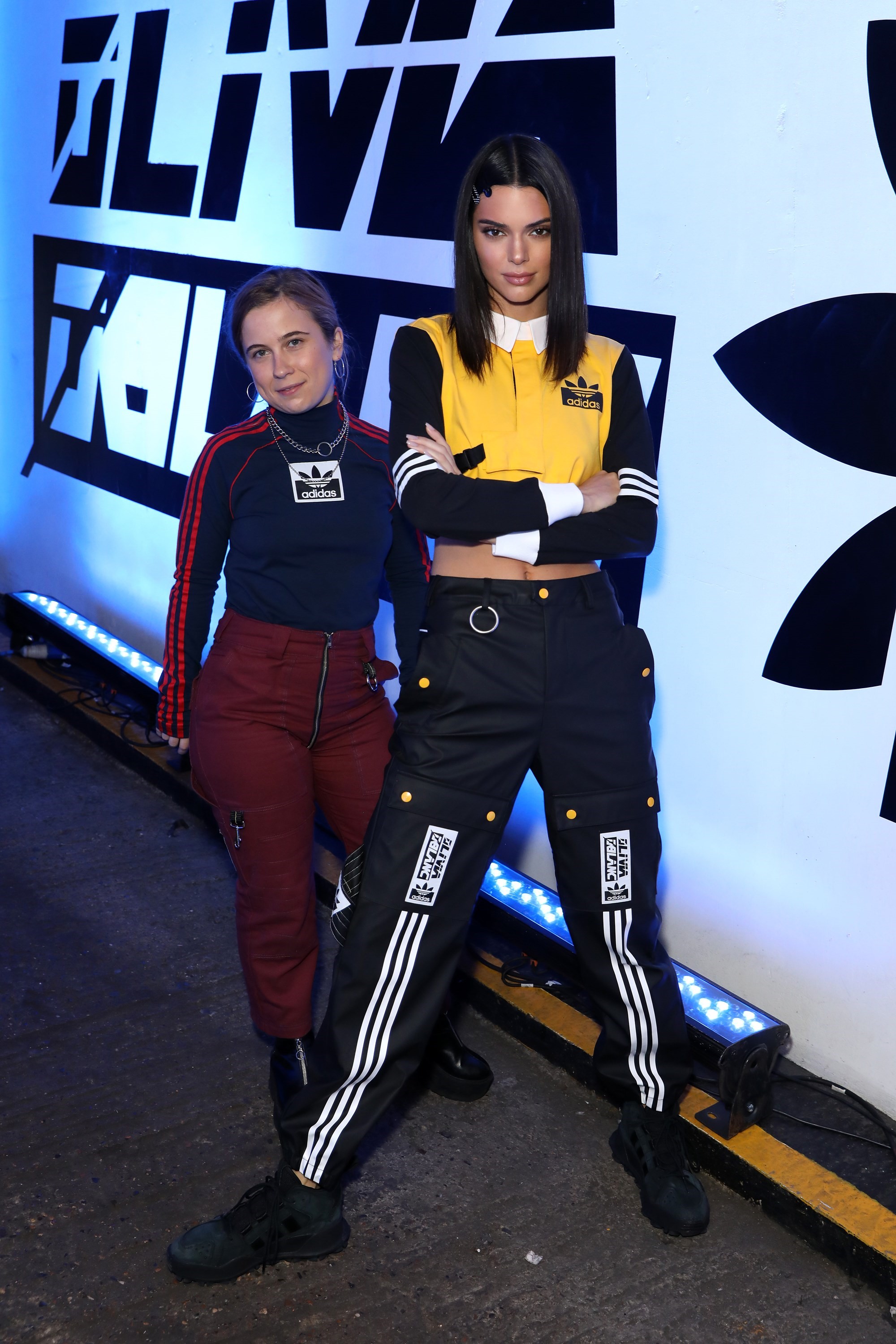 precoz ropa Muscular Kendall Jenner & Olivia Oblanc host launch for new adidas Originals collab  | Dazed