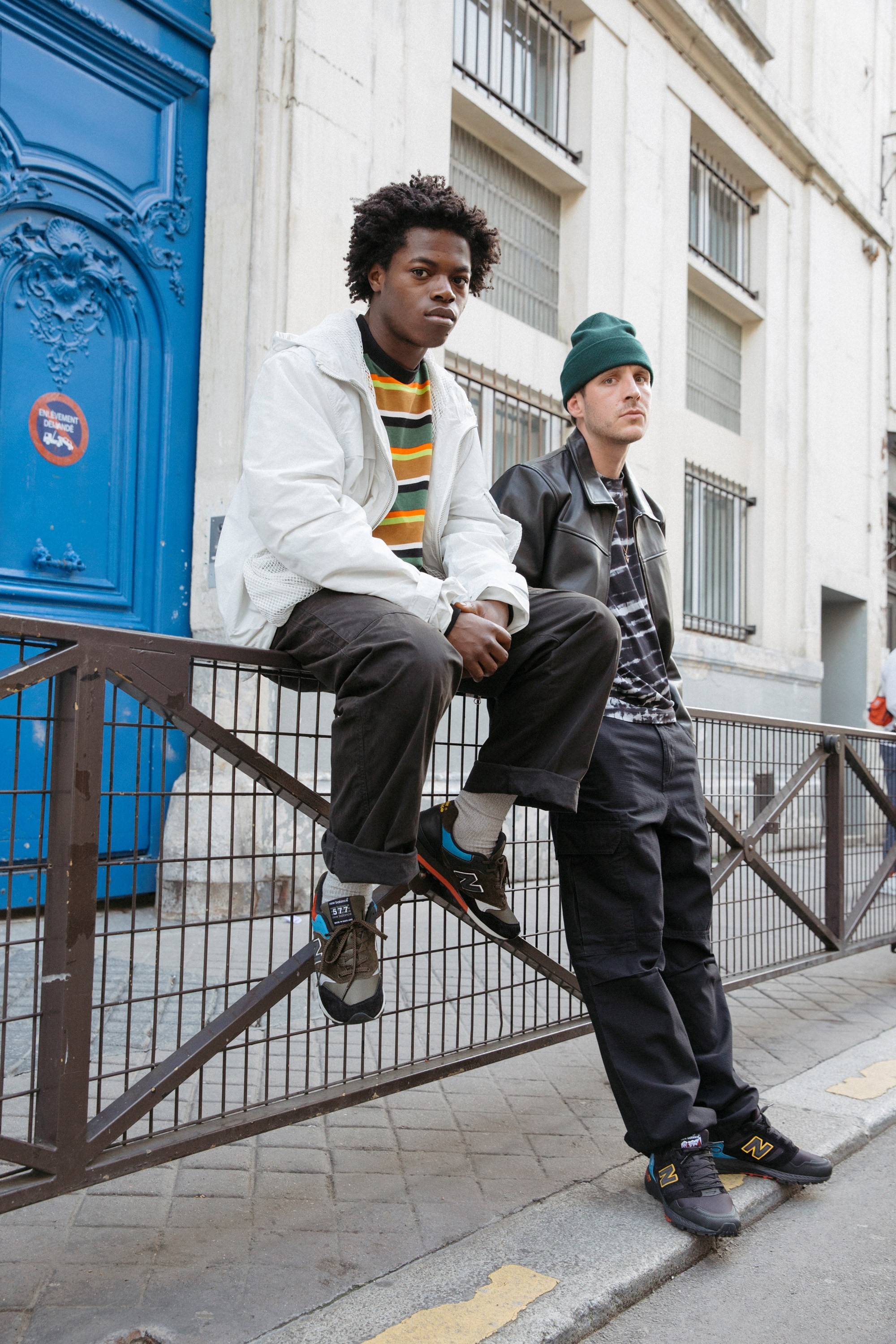 New Balance shoot latest collection on streets of Paris Dazed
