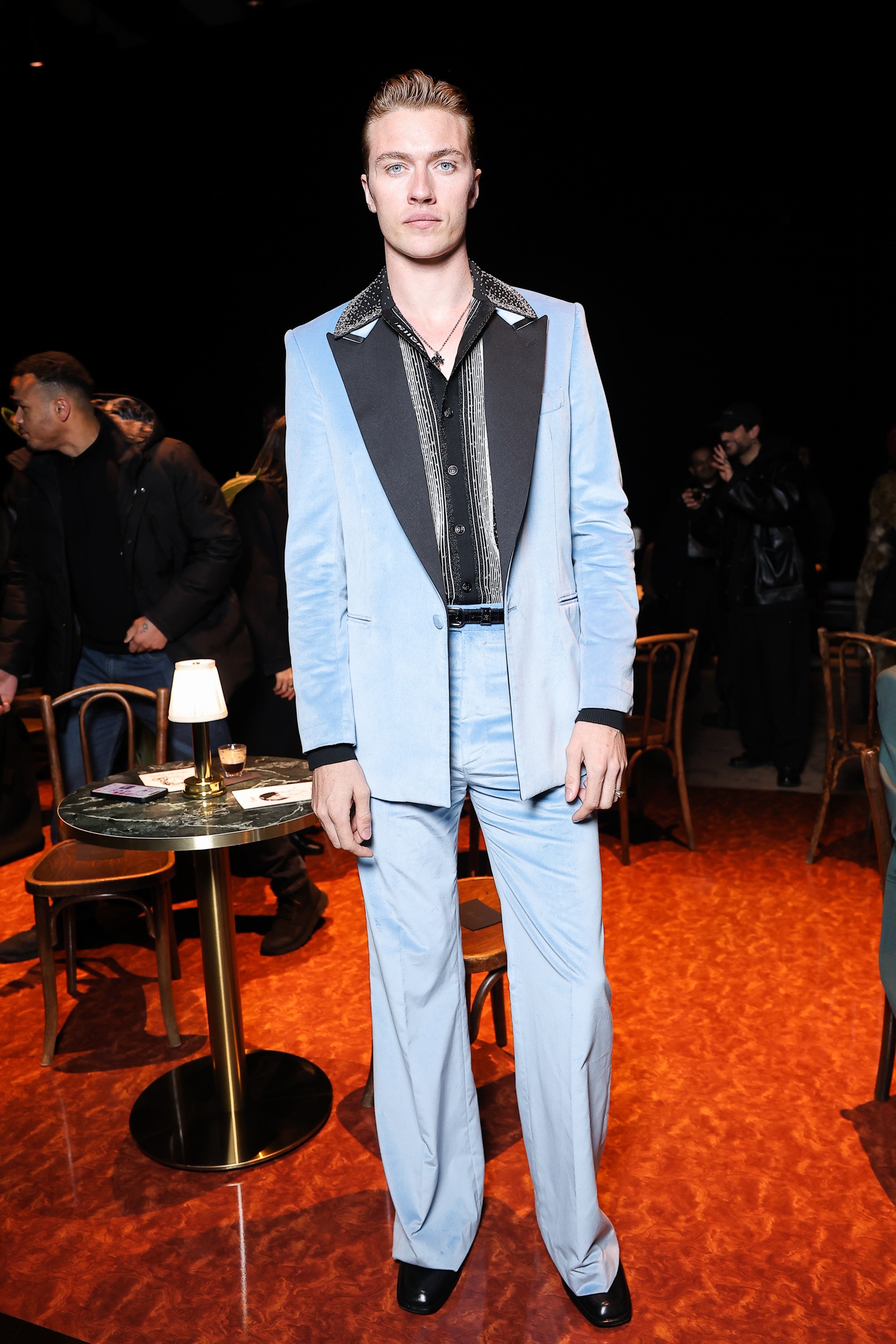 Lucky Blue Smith AMIRI AW25