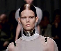 Givenchy's gold vicar chokers. 4