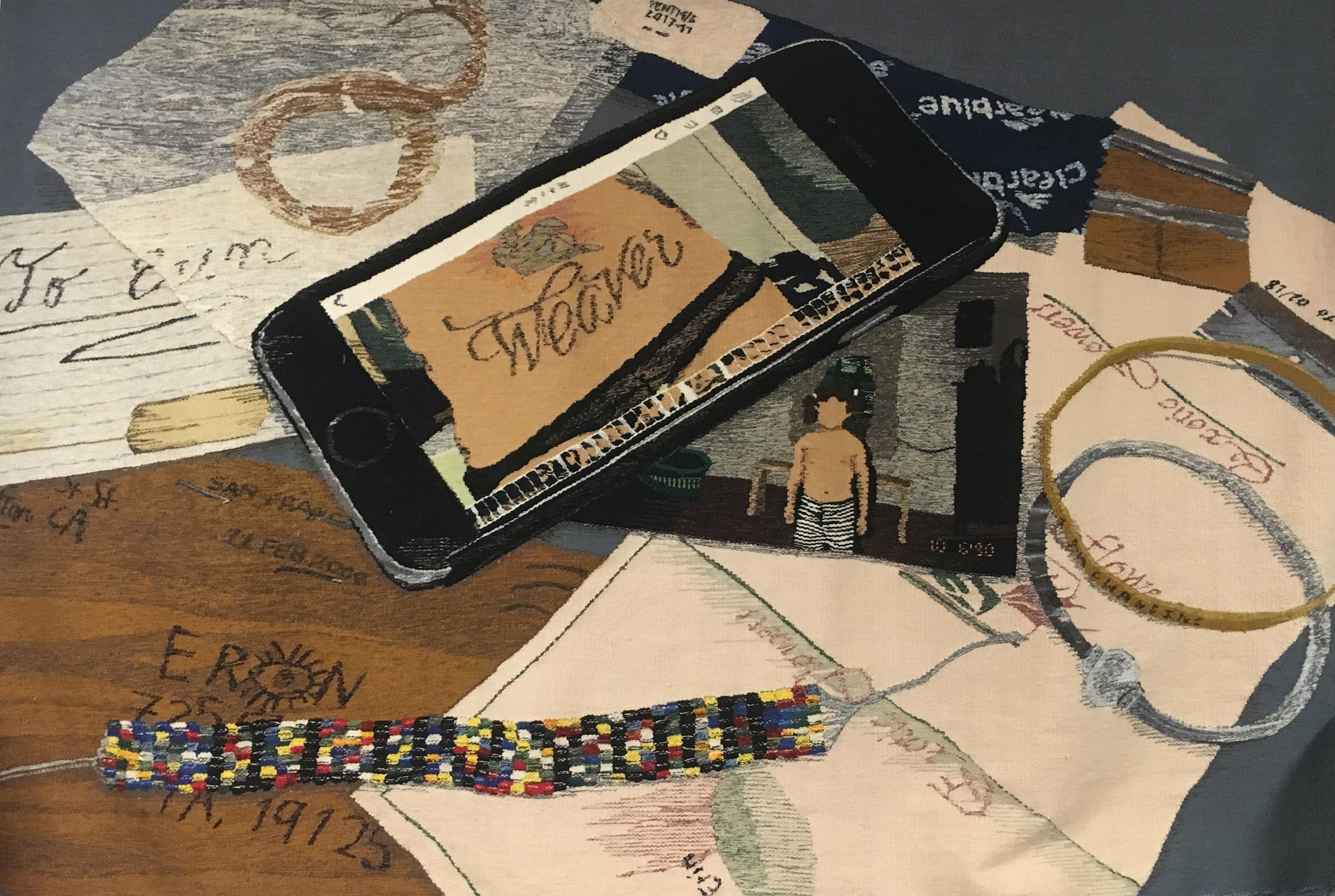 The artist weaving complex, beautiful tapestries about sex and trauma ...