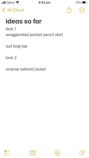 Brendan Plummer notes app 