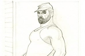 Tom of Finland, Untitled (Val Martin) (1984)