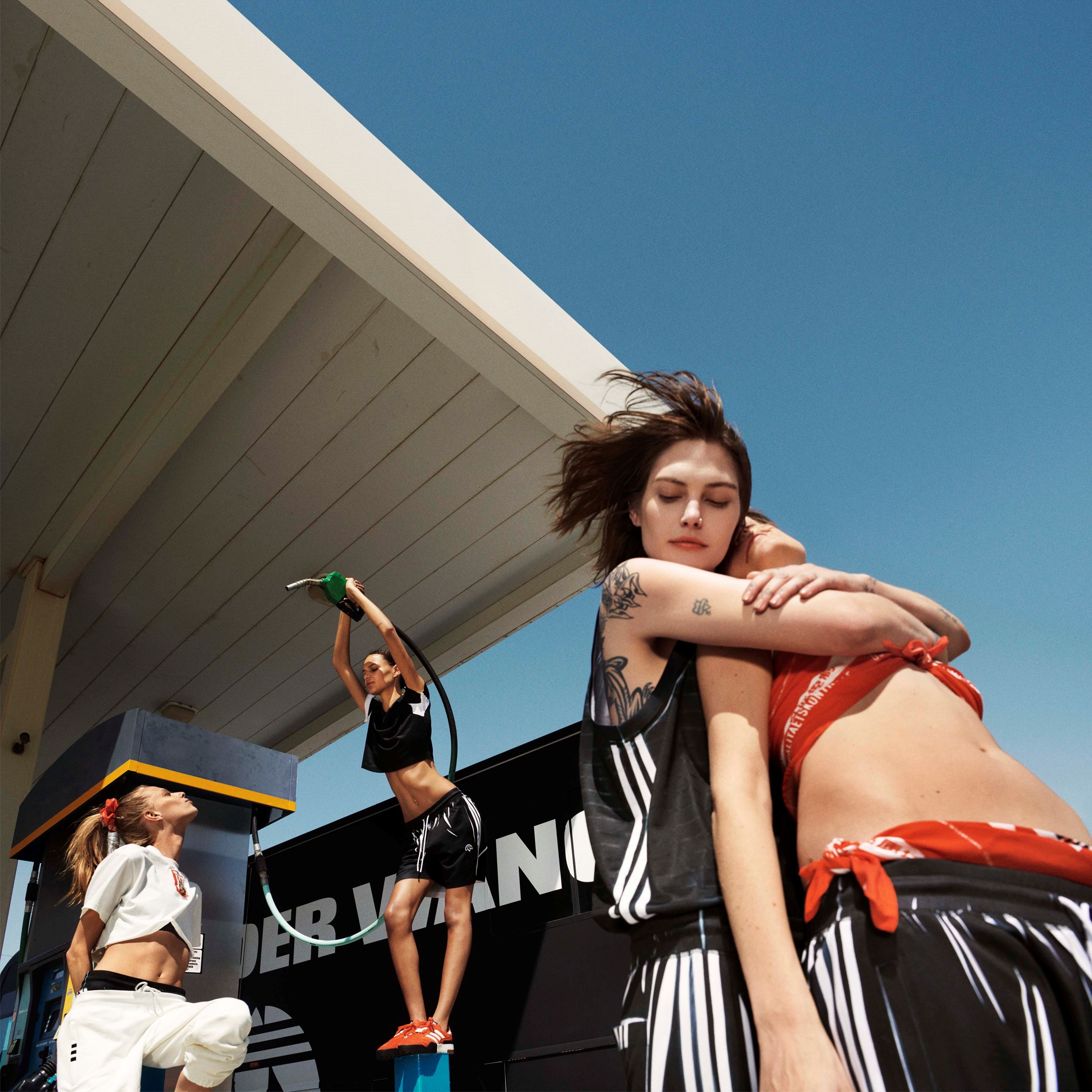 atleta germen estimular Alexander Wang's model gang head to Cali for latest adidas Originals collab  | Dazed