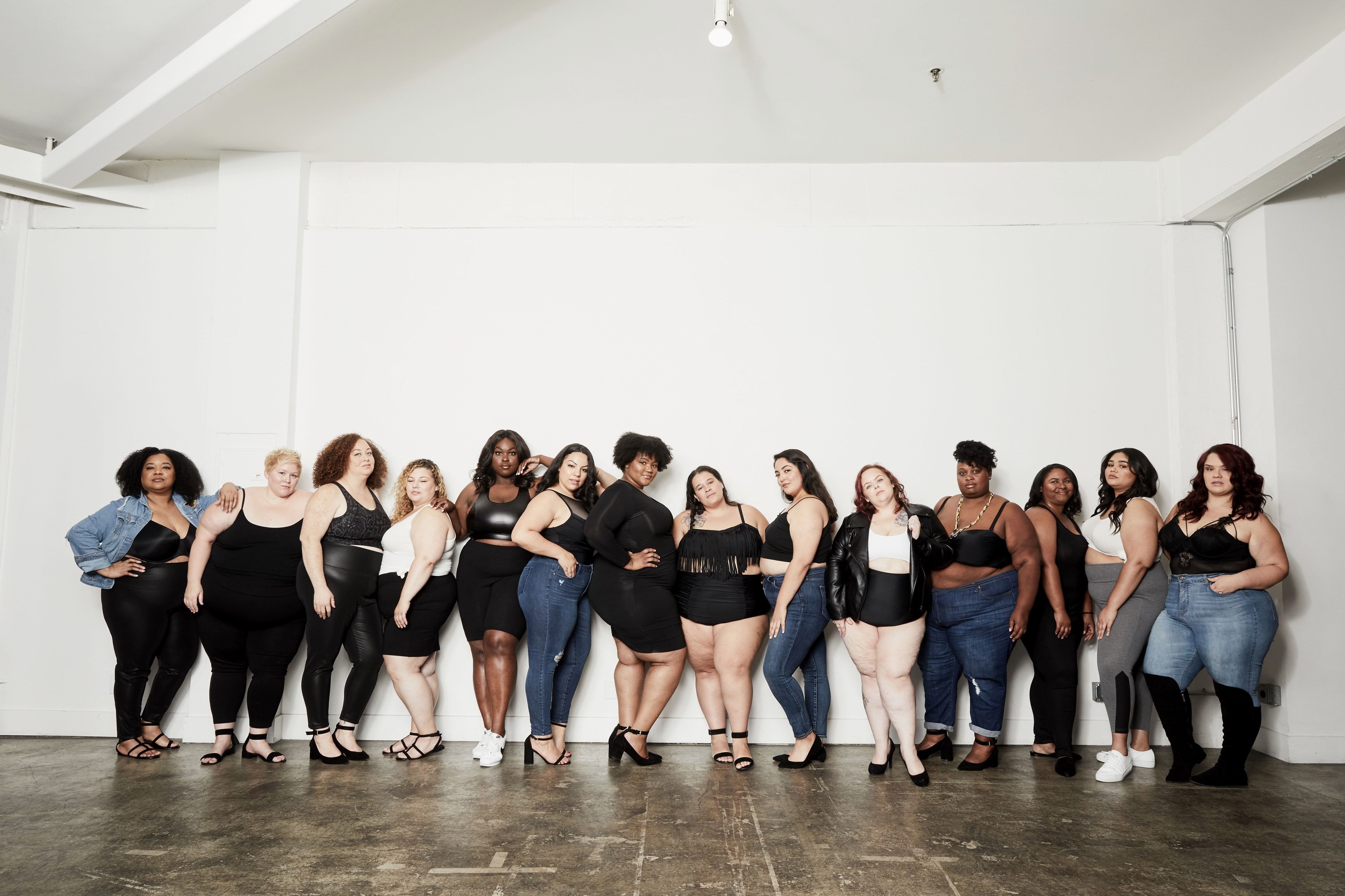 Faces from Part & Parcel's plus-size agency Talent on being fat & thriving